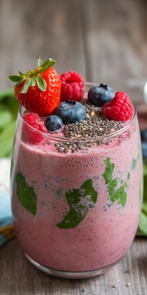 13 Low-Calorie Smoothie Recipes for Clean Eating & Fat Loss 2 Berry Blast Fat Burner