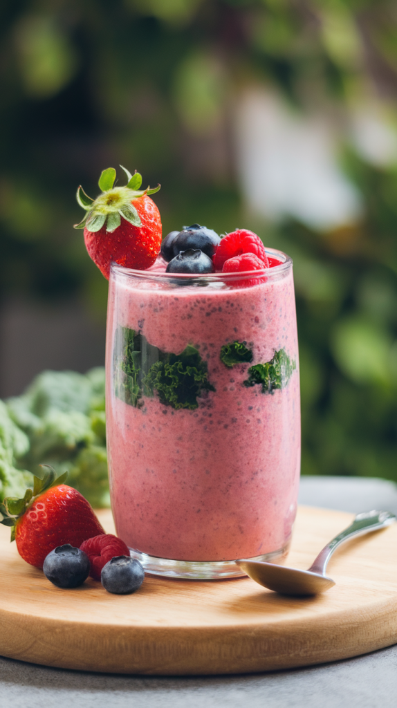 7 Detox Smoothie Recipes to Kickstart Your Weight Loss 2 Berry Blast Fat Burner