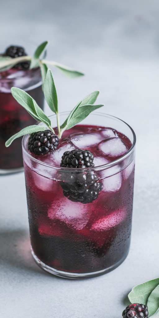 12 Refreshing Detox Water Recipes That Cleanse Your Body 12 Blackberry Sage Beauty Water
