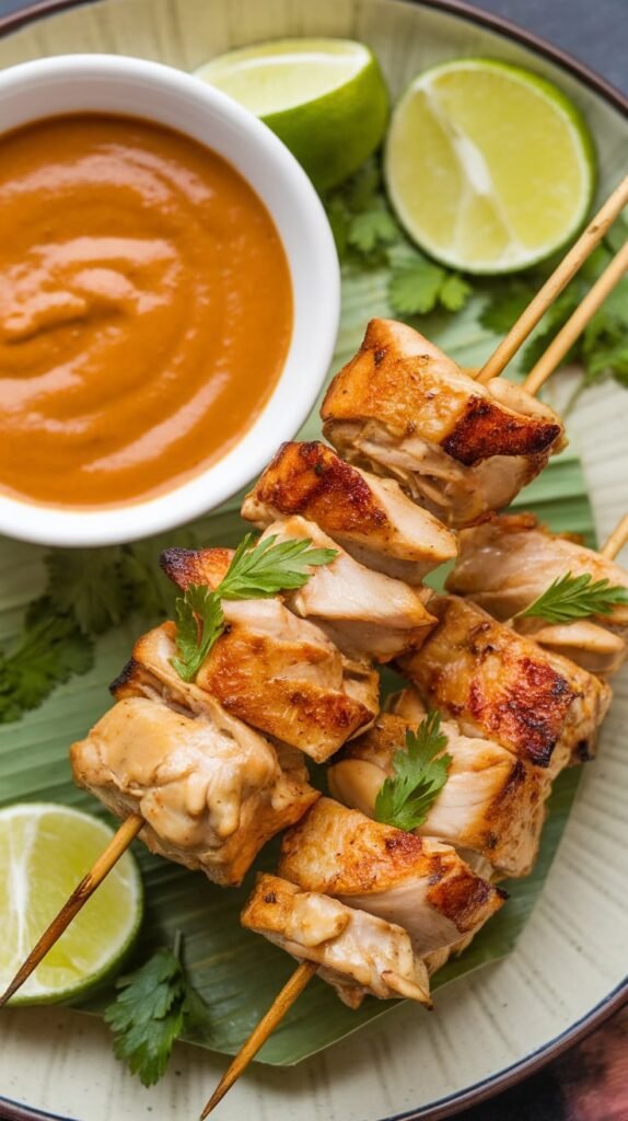 Chicken Satay Skewers
