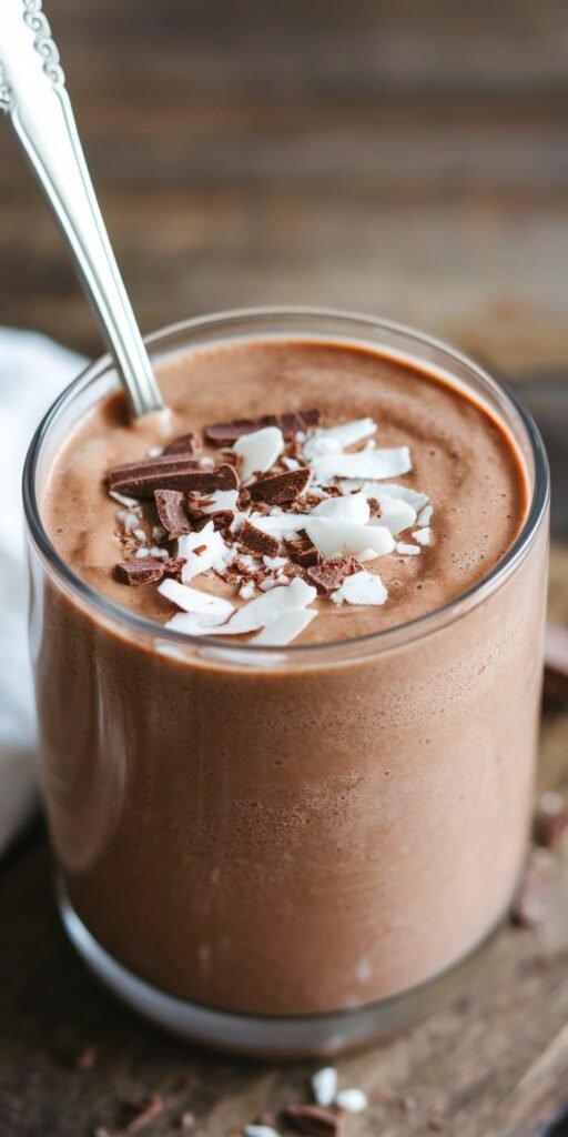 10 Dairy-Free Smoothie Recipes So Creamy, You'll Forget Milk Ever Existed 7 Chocolate Coconut Protein Power