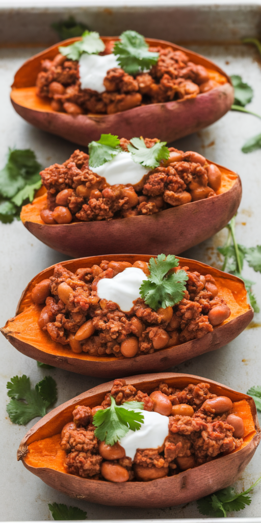 7 Foods That Help Support a “Cortisol Detox” (Plus 7 Easy Recipes So You Actually Want to Eat Them) 5 Cinnamon Chili Sweet Potato Boats