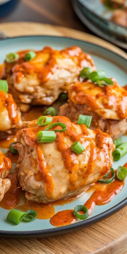 Creamy Bang Bang Chicken Thigh