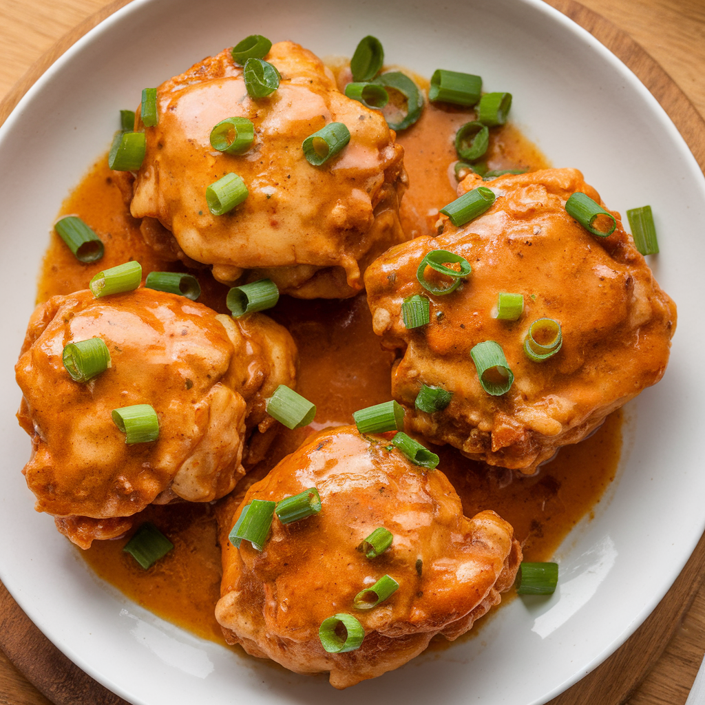 Creamy Bang Bang Chicken Thighs