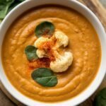 Creamy Cauliflower Spinach Soup (No Dairy!) 3 Creamy Cauliflower Spinach Soup (No Dairy!)
