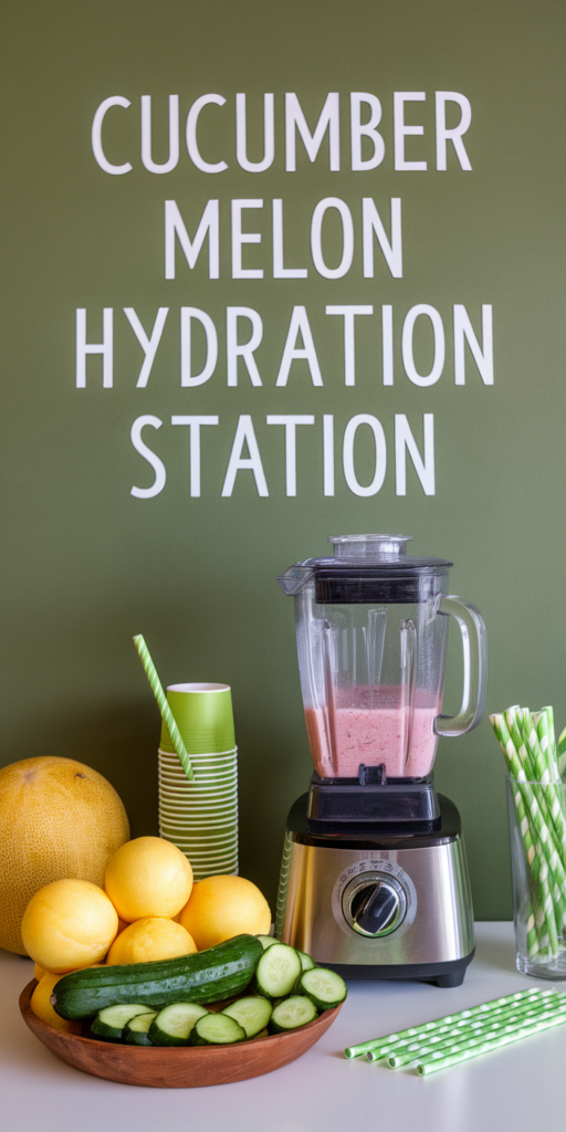 Cucumber Melon Hydration Station