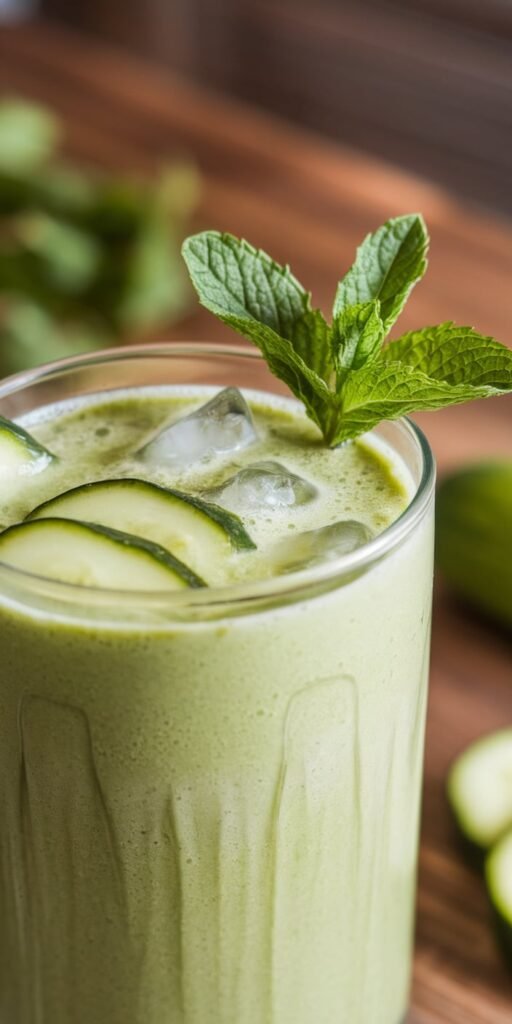 13 Low-Calorie Smoothie Recipes for Clean Eating & Fat Loss 6 Cucumber Mint Refresher