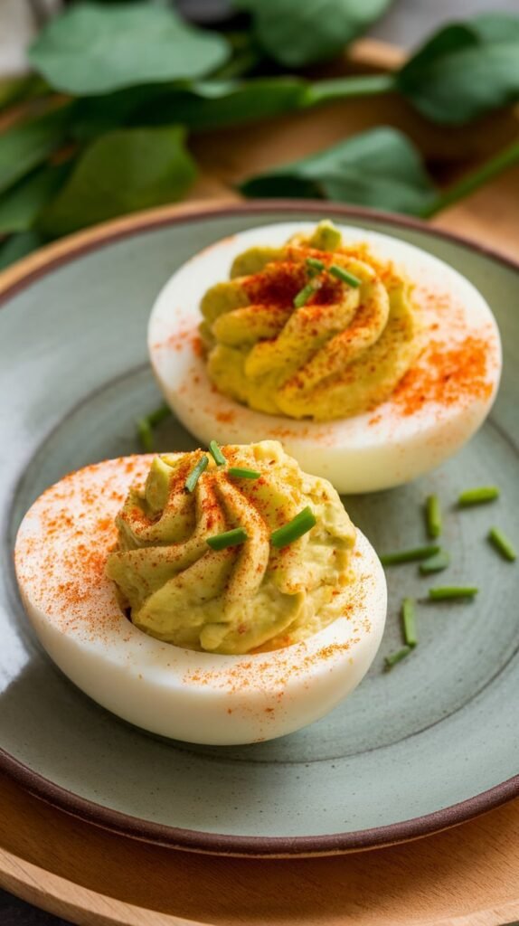 Deviled Eggs with Avocado