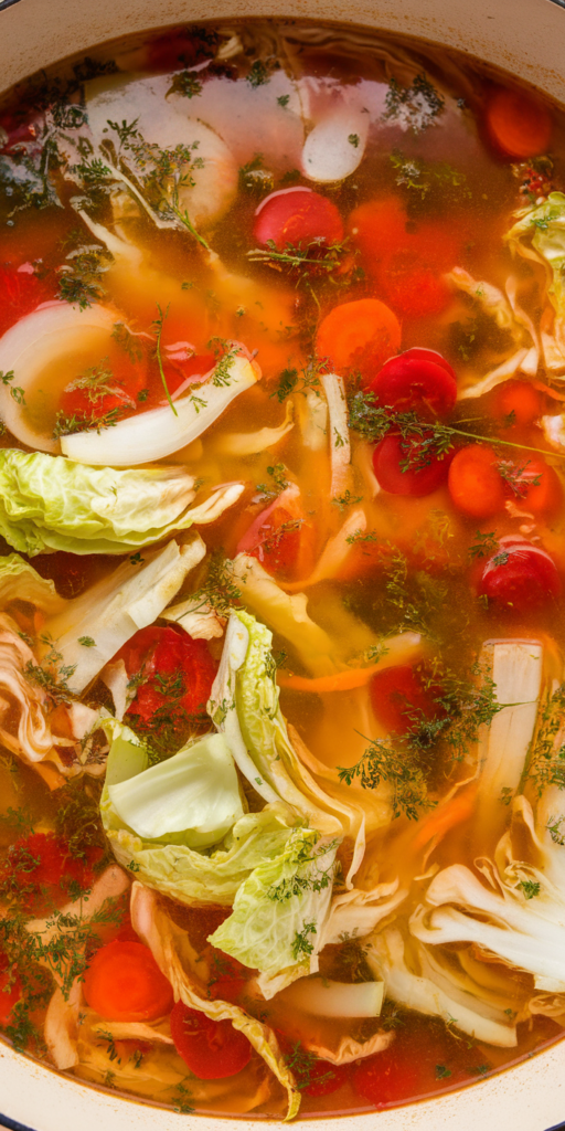Fat-Burning Vegan Cabbage Soup (Herby + Delicious!) 2 Fat Burning Vegan Cabbage Soups
