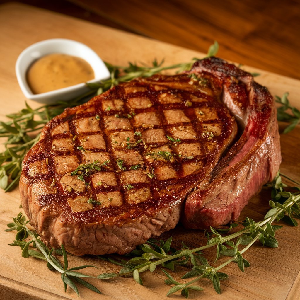 Garlic Herb Tri Tip Steak