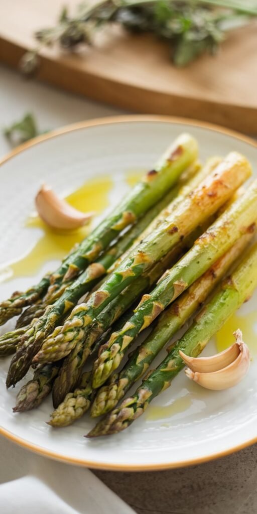 12 Gut-Healing Detox Foods That Fix Your Digestion in 7 Days 5 Garlic Roasted Asparagus Prebiotic Powerhouse