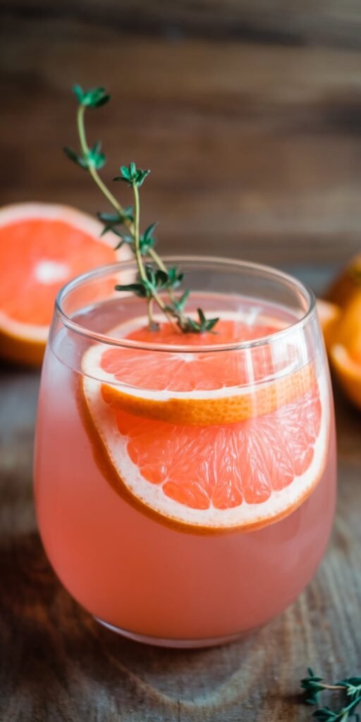 12 Refreshing Detox Water Recipes That Cleanse Your Body 10 Grapefruit Thyme Slimmer
