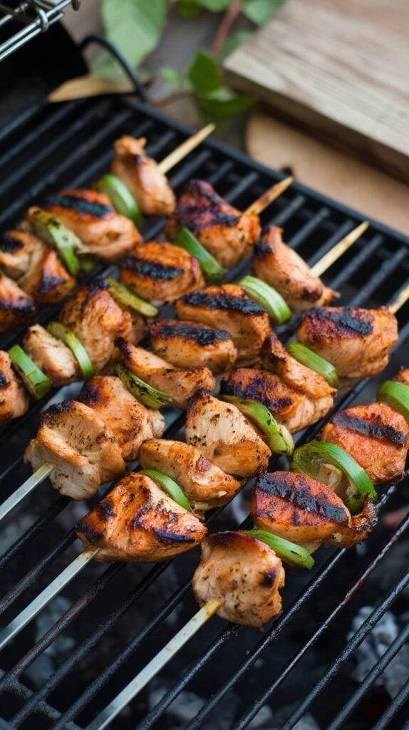 Jerk Chicken Skewers