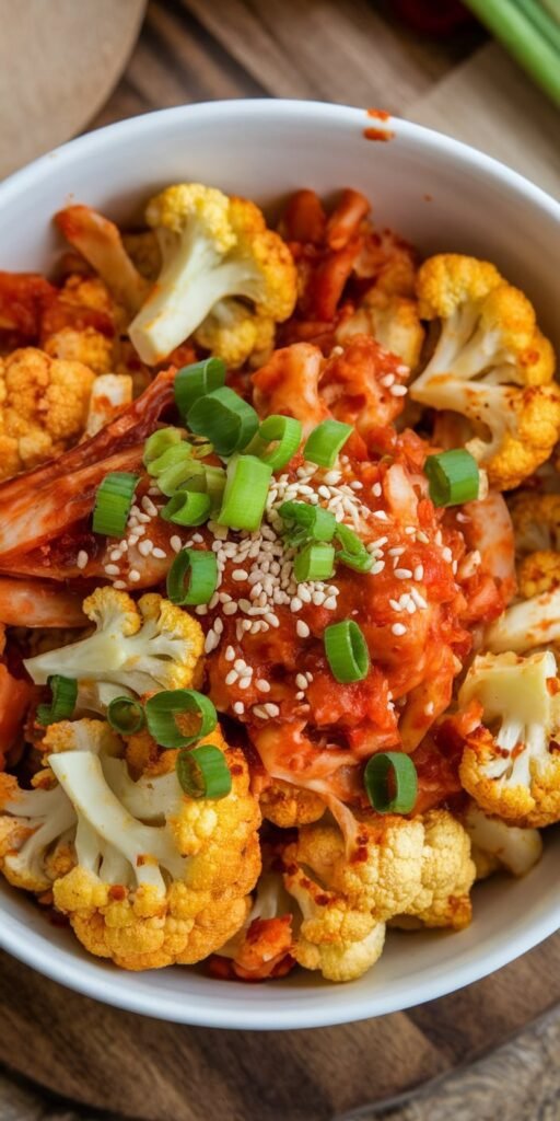 12 Gut-Healing Detox Foods That Fix Your Digestion in 7 Days 9 Kimchi Cauliflower Fried Rice Spicy Gut Medicine