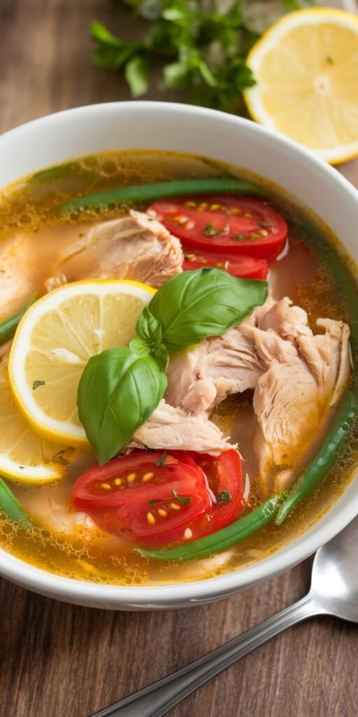 Lemon Garlic Sicilian Chicken Soups