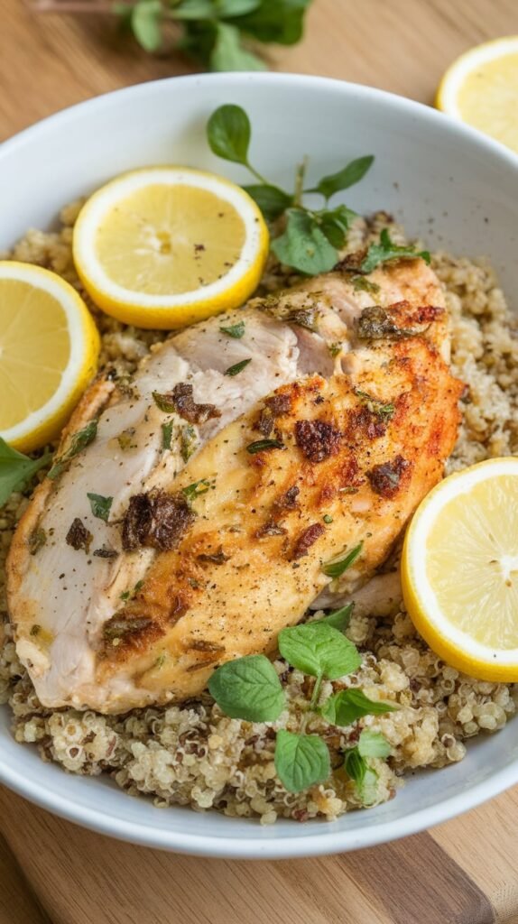 Lemon Herb Chicken Bowl