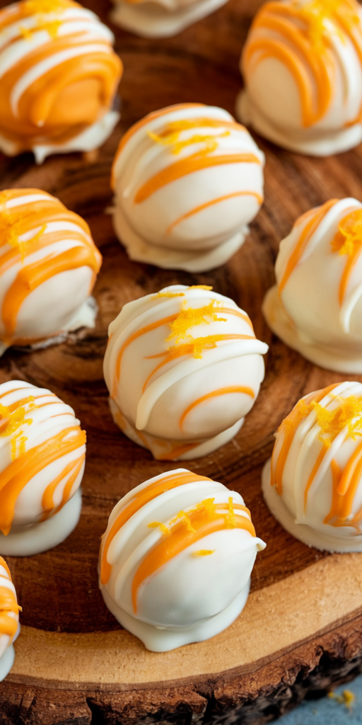 No Bake Orange Creamsicle Truffles (Only 5 Ingredients!) 2 No Bake Orange Creamsicle Truffle