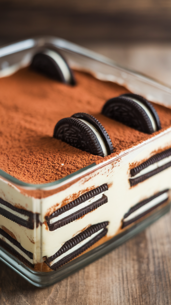 Easy Vegan Oreo Tiramisu: The No-Bake Dessert Flex You Can Make in 20 Minutes 2 Oreo Tiramisu