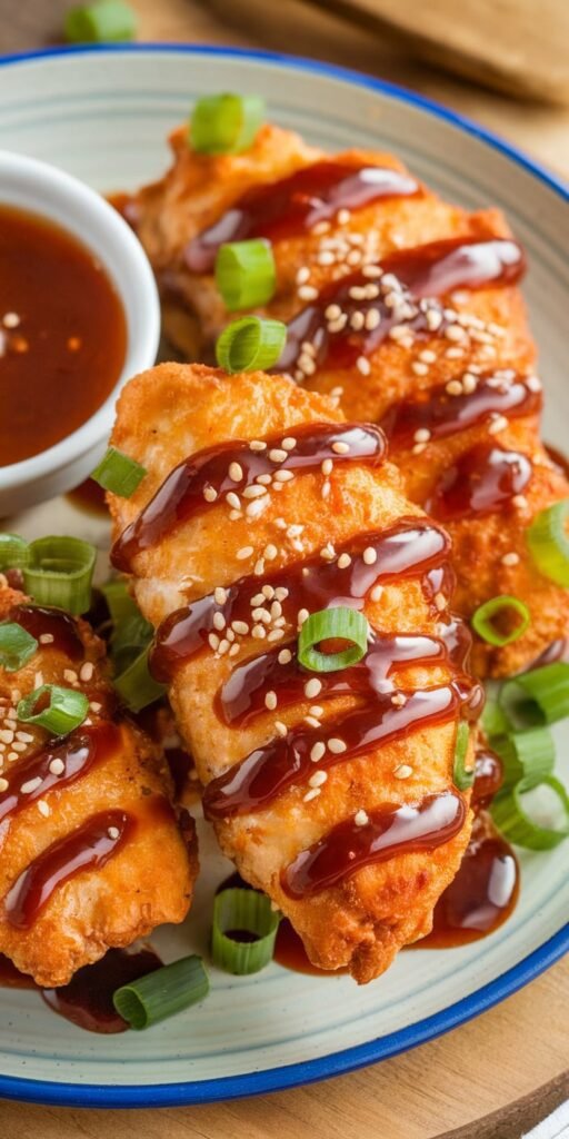 Oven Baked Bang Bang Chicken Tender