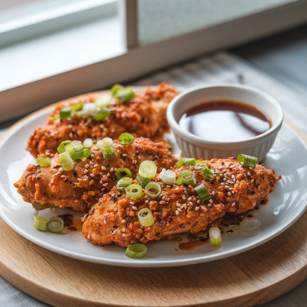 Oven-Baked Bang Bang Chicken Tenders