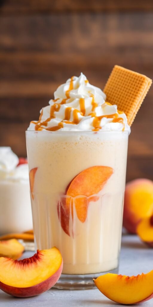 Peach Vanilla Recovery Shake