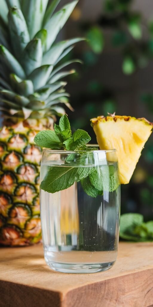 12 Refreshing Detox Water Recipes That Cleanse Your Body 9 Pineapple Mint