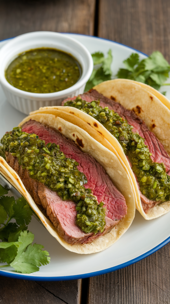 12 Leftover Prime Rib Recipes That'll Make You Want to Buy Two Roasts Next Time 4 Prime Rib Tacos with Chimichurri