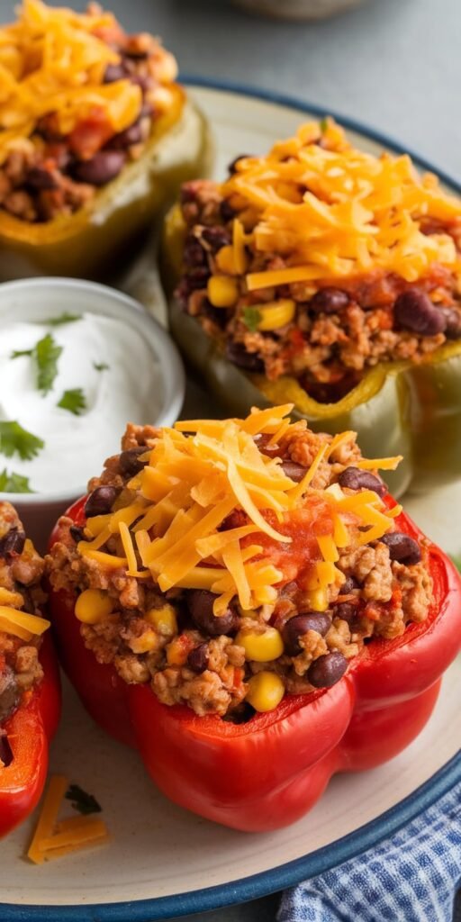 14 Nutritious Dinner Ideas That Aren’t Boring Salads 7 Protein Packed Taco Stuffed Peppers