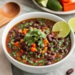 Protein-Packed Vegan Black Bean Soup for Weight Loss 3 Vegan Black Bean Soup