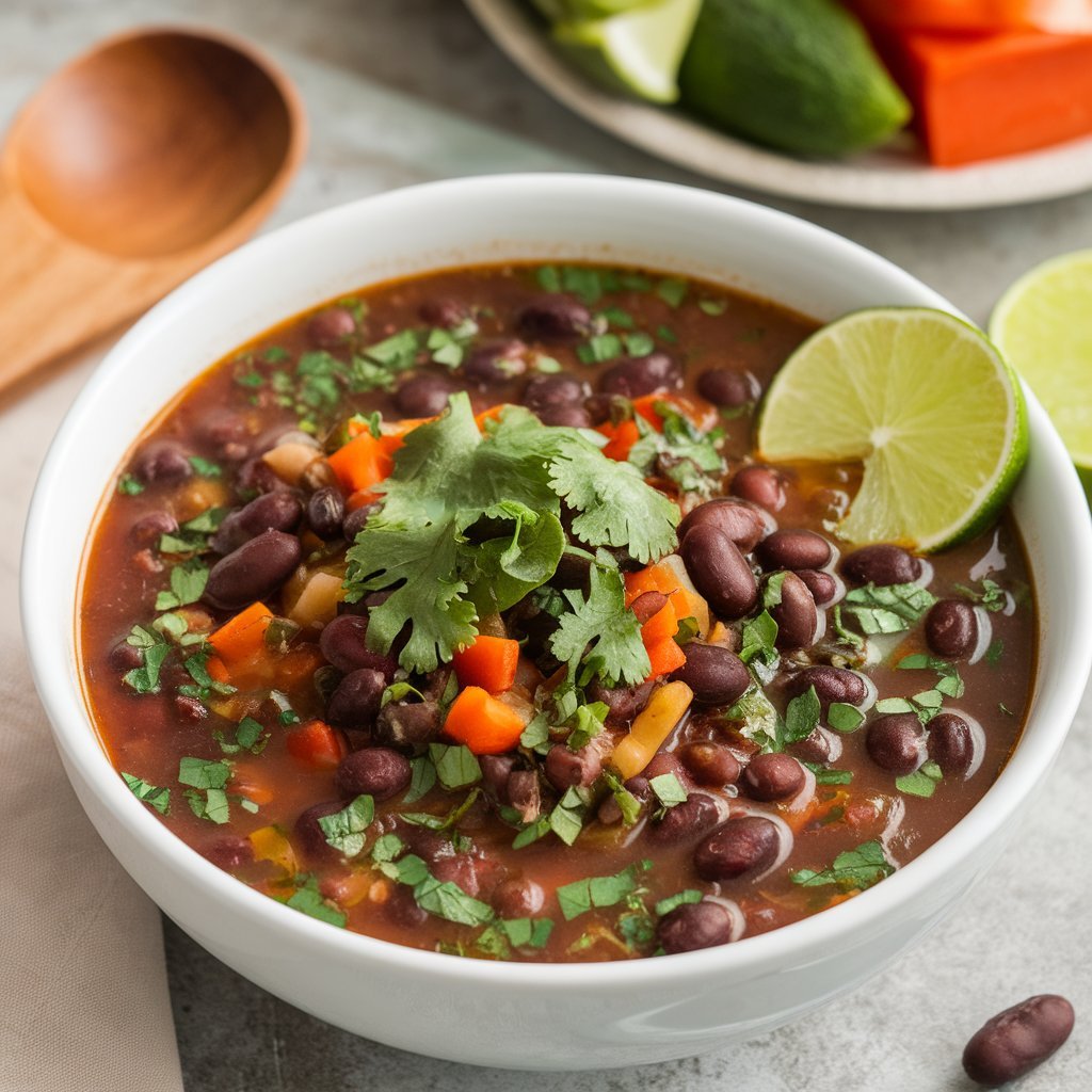 Vegan Black Bean Soup