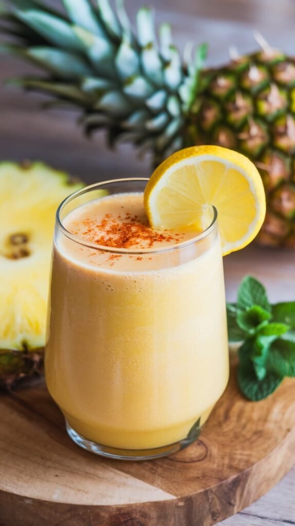 7 Detox Smoothie Recipes to Kickstart Your Weight Loss 6 Spicy Pineapple Detox Delight