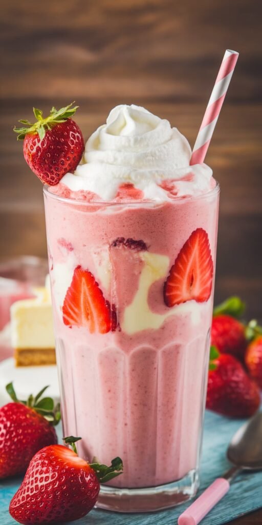 12 Kid-Friendly Healthy Smoothies That'll Actually Get Your Picky Eaters to Drink Vegetables 8 Strawberry Cheesecake Delight