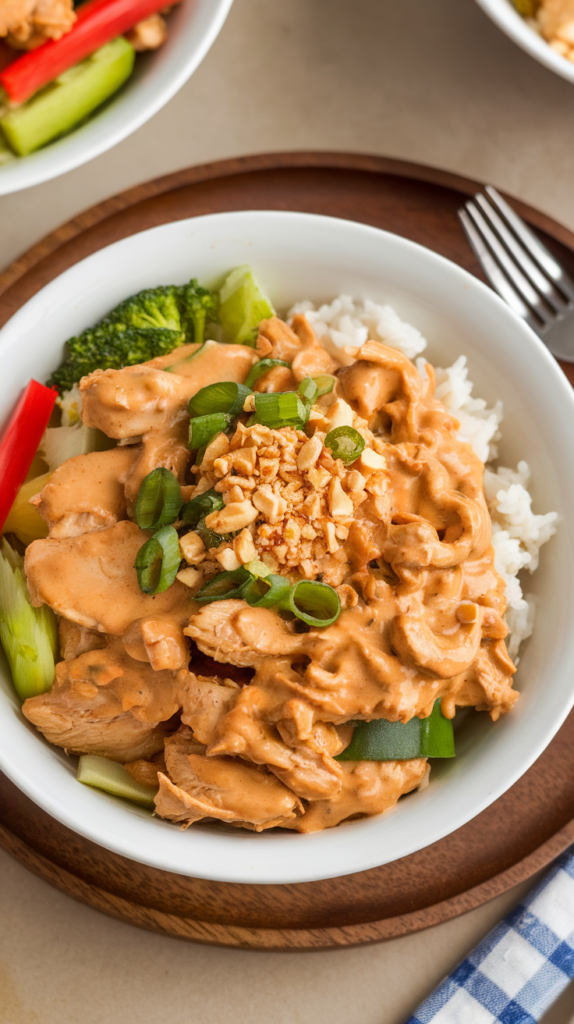 Thai Peanut Chicken Bowl