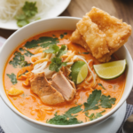 Thai Red Curry Noodle Soup (Creamy + Spicy!) 4 Thai Red Curry Noodle Soup