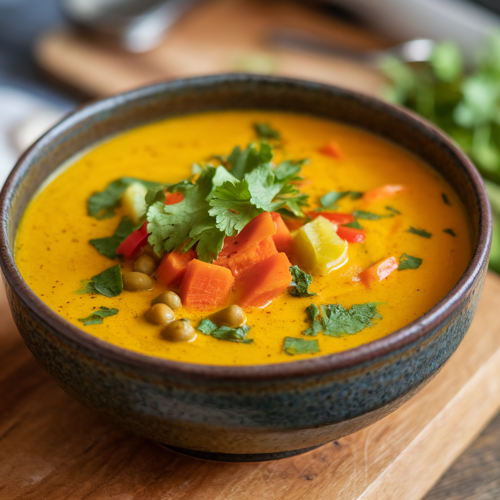 Turmeric Vegetable Soup