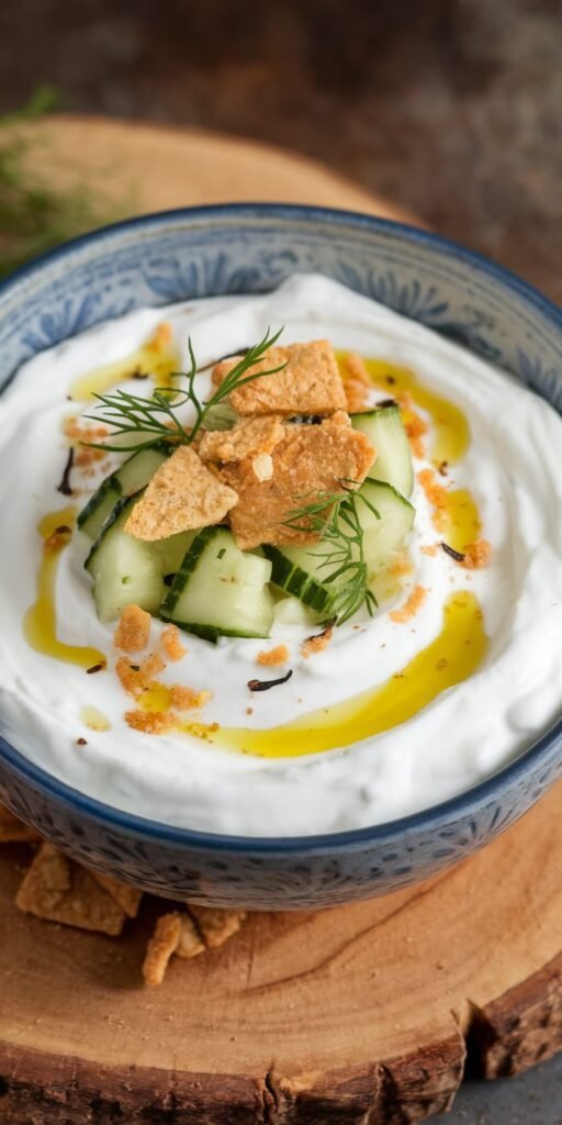 7 Foods That Help Support a “Cortisol Detox” (Plus 7 Easy Recipes So You Actually Want to Eat Them) 7 Tzatziki ish Yogurt Bowl No Blender Needed