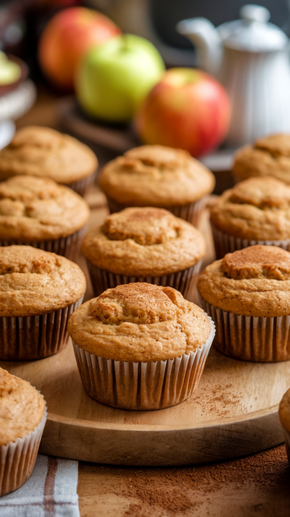 Vegan Apple Cider Muffins 2 Vegan Apple Cider Muffin