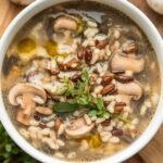 Vegan Wild Rice Mushroom Soup 4 Vegan Wild Rice Mushroom Soup