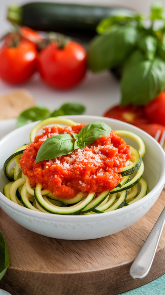 21 Daniel Fast Recipes So Good You'll Forget You're Technically Fasting 14 Zucchini Noodles with Tomato Sauce