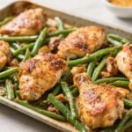 Crispy Baked Chicken & Green Bean Sheet Pan Meal Turns Weeknights Into Wins 2 Crispy Baked Chicken