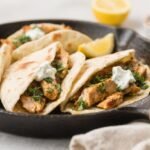 One-Pan Herb Chicken Pitas with Lemon Yogurt Sauce 1 Pitas