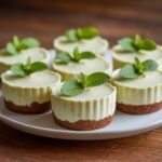 Andes Mint Mini Cheesecakes – Bite-Sized, Minty & Absolutely Irresistible! 4 Andes Mint Mini Cheesecakes