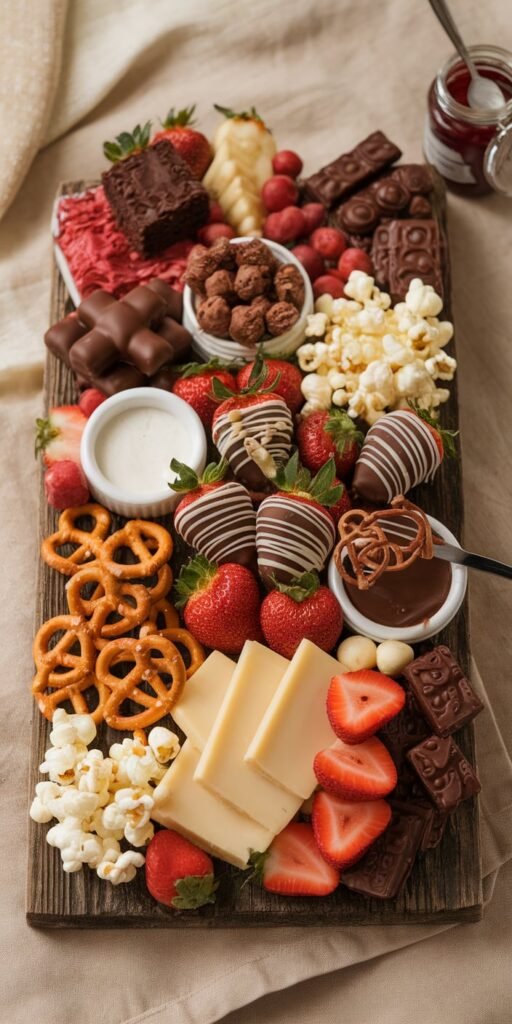 13 Valentine’s Day Charcuterie Boards 2 Chocolate Covered Strawberry Dessert