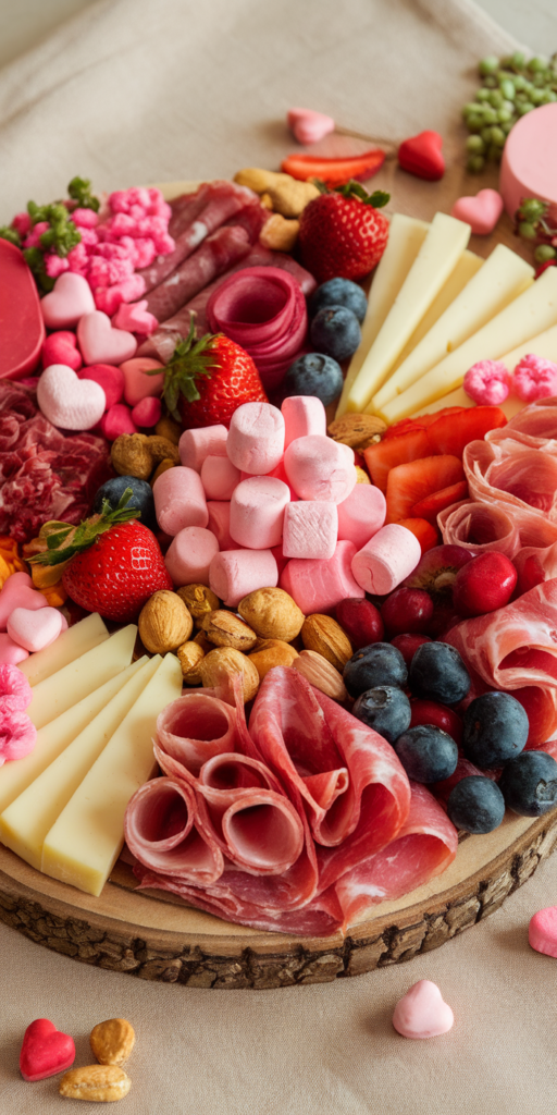 15 Galentine’s Party Food Ideas So Good Your Friends Will “Accidentally” Stay Late 12 Cupids Charcuterie Board