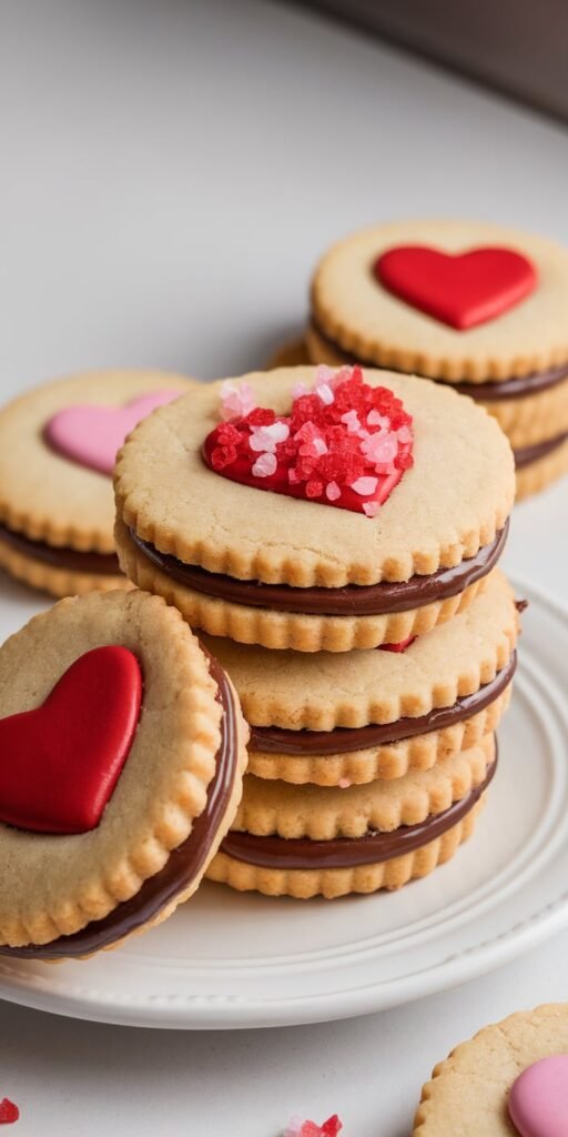 Easy Valentine Ganache Cookies Bakery Style at Home