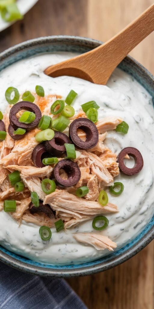 15 Galentine’s Party Food Ideas So Good Your Friends Will “Accidentally” Stay Late 5 Loaded Greek Yogurt Ranch Dip