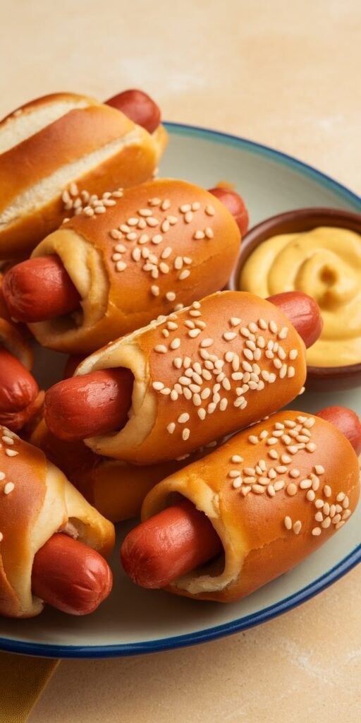 9 Mini Super Bowl Party Foods 7 Mini Pretzel Dogs