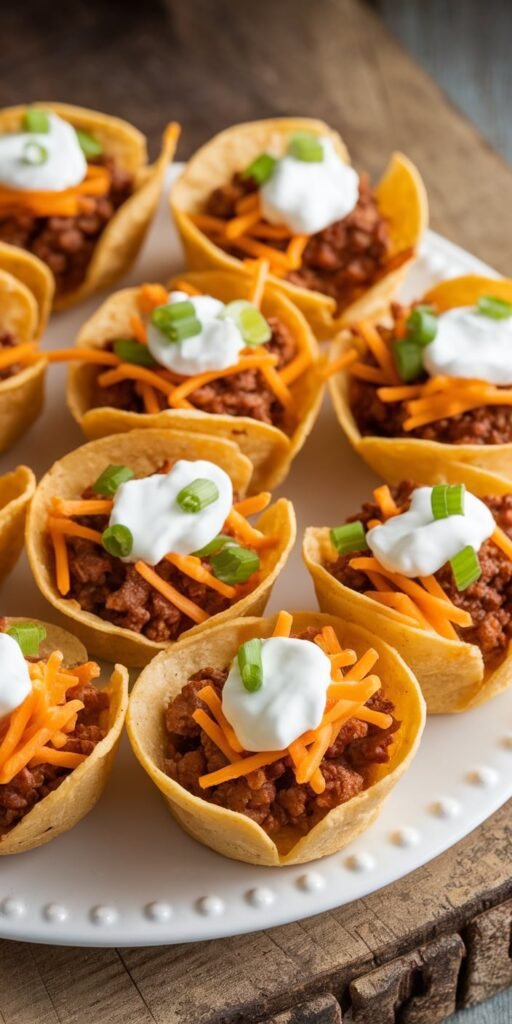 15 Galentine’s Party Food Ideas So Good Your Friends Will “Accidentally” Stay Late 10 Mini Taco Cups