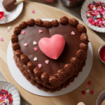 One-Bowl Valentine’s Day Chocolate Cake (So Easy!) 4 One-Bowl Valentine’s Day Chocolate Cake