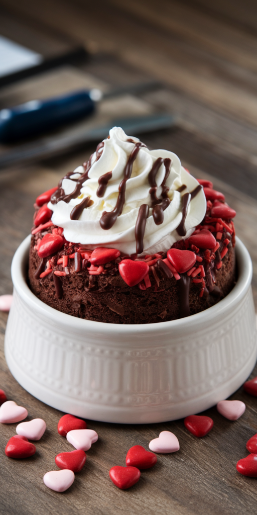 One-Bowl Valentine’s Day Chocolate Cake (So Easy!) 2 One Bowl Valentines Day Chocolate Cakes